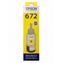 爱普生T6724黄色墨水补充装(适用L220/L310/L313/L211/L360/L380/L455L485/L565/L605/L1655)
