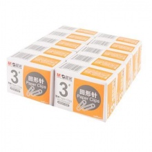晨光(M&G)ABS91696 办公3号金属镀镍回形针/曲别针