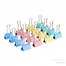 晨光Eplus彩色长尾夹32mm(桶装)ABS92740