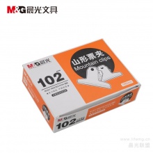 晨光102mm山形夹ABS92638