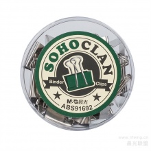 晨光25mm长尾夹SOHO一族（银）ABS91692