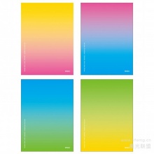 晨光A530铁钉本32页彩虹漫步APY14M44