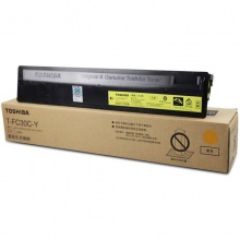 东芝（TOSHIBA） T-FC30C-Y 原装碳粉墨粉盒 （适用于：2051/2050/2551复合机耗材）