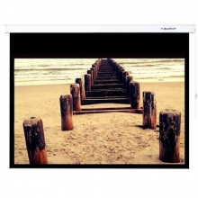 红叶(Redleaf)84英寸16:9电动幕布办公幕布投影机幕布