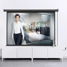 视乐佳120寸电动幕布办公幕布投影机幕布